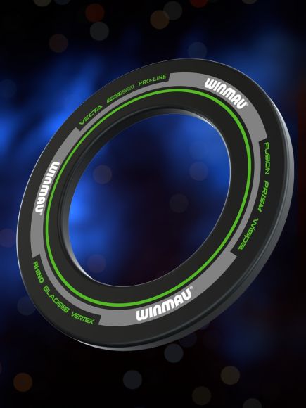 ADVANCED BLACK/GREEN DARTBOARD SURROUND