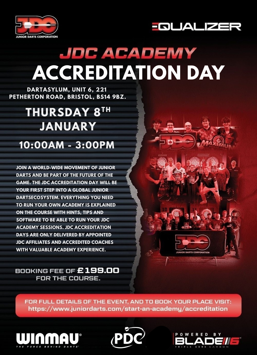 JDC ACCREDITATION DAY - 8TH JANUARY - BRISTOL