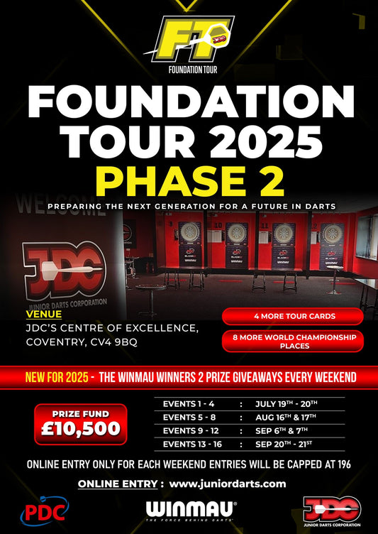 JDC FOUNDATION TOUR SEASON 2 EVENTS 13-16