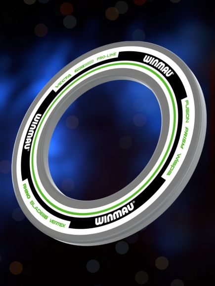 ADVANCED WHITE/GREEN DARTBOARD SURROUND
