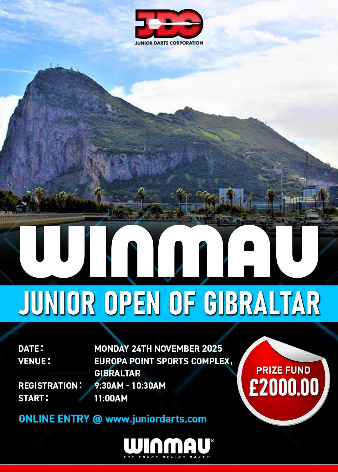 WINMAU JUNIOR OPEN OF GIBRALTAR