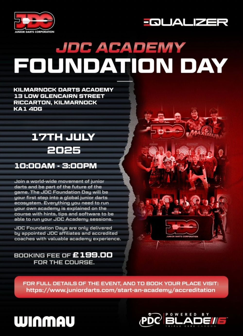 JDC FOUNDATION DAY - THU 17TH JULY - KILMARNOCK