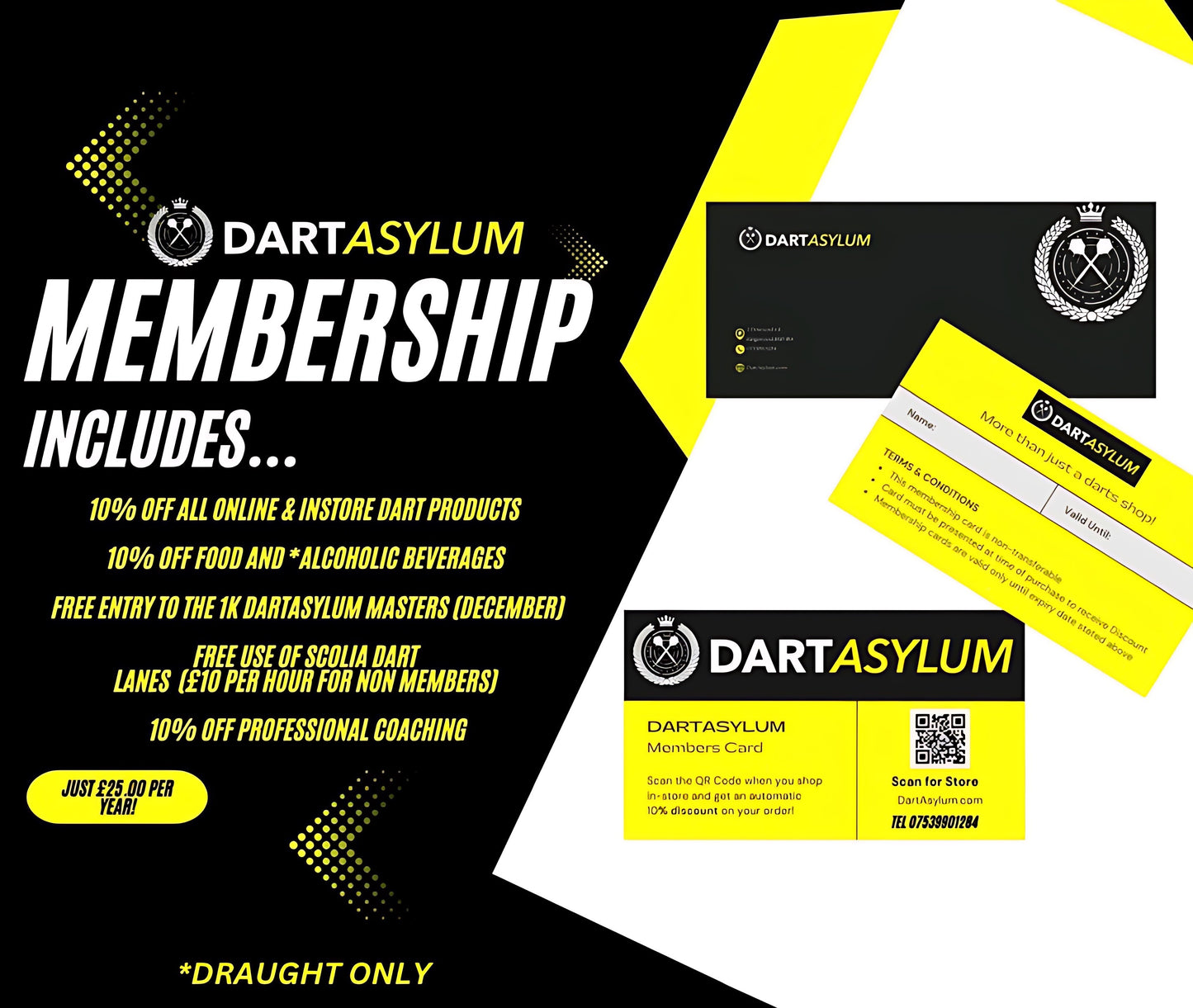 DARTASYLUM MEMBERSHIP 2025
