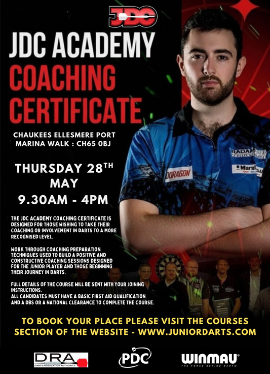JDC ACADEMY COACHING COURSE - ELLESMERE PORT