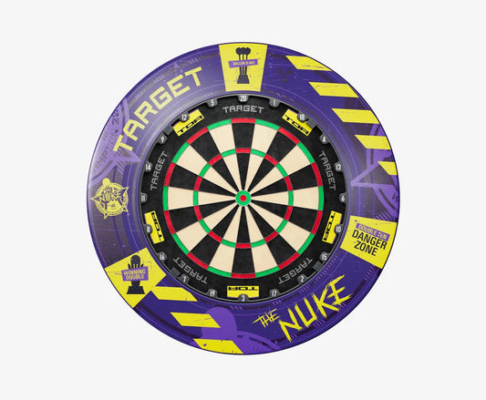 LUKE LITTLER WORLD CHAMPION EDITION DARTBOARD AND SURROUND BUNDLE